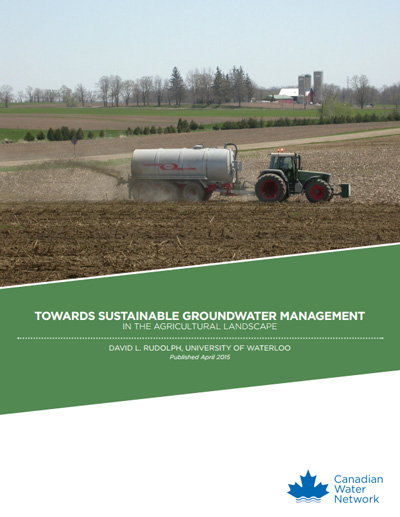 Towards Sustainable Groundwater Management in the Agricultural Landscape