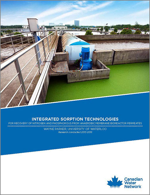 Integrated Sorption Technologies for Recovery of Nitrogen and Phosphorous from Anaerobic Membrane Bioreactor Permeates