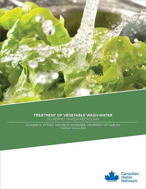 Treatment of Vegetable Wash-Water to Permit Water Recycling