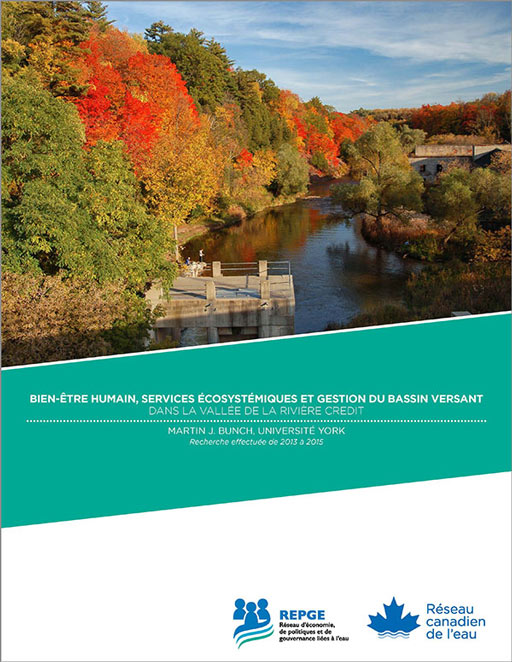 Bien-être humain, services écosystémiques et gestion du bassin versant dans la vallée de la rivière Credit