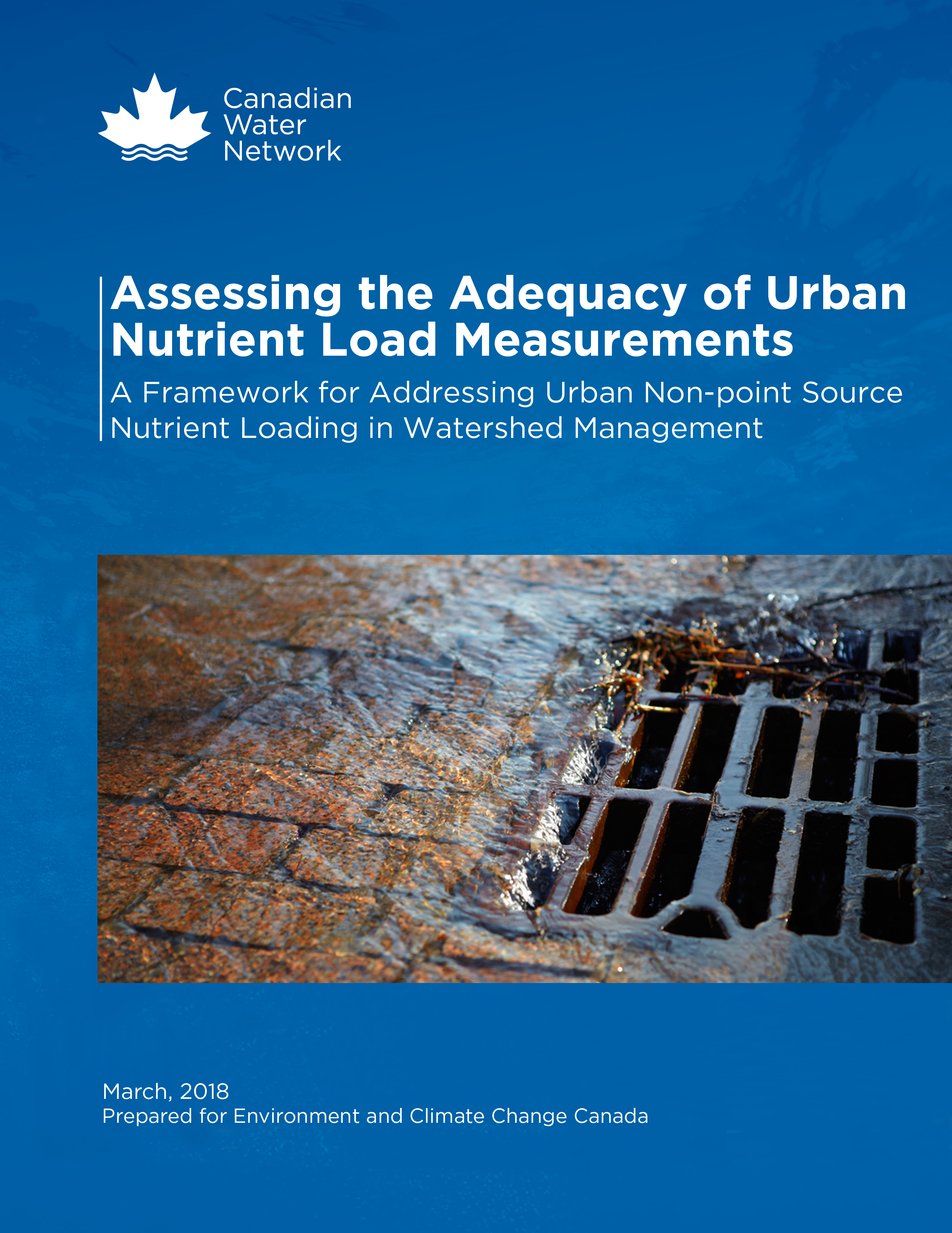Assessing the Adequacy of Urban Nutrient Load Measurements, Synthesis Report 2018