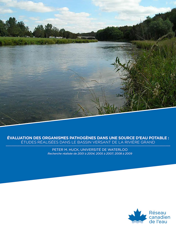 Évaluation des organismes pathogènes dans une source d'eau potable : études réalisées dans le bassin de la rivère Grand