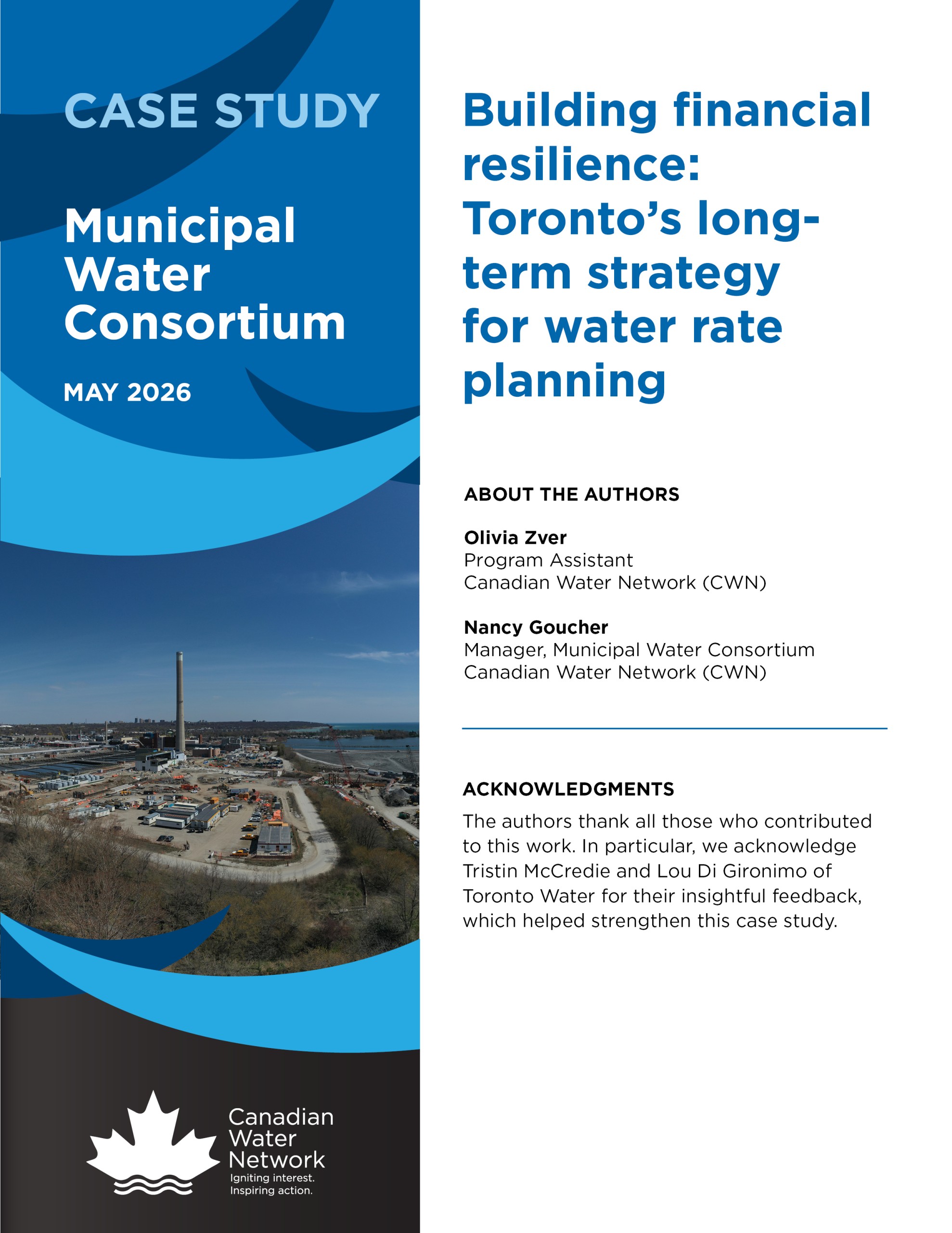 Building financial resilience: Toronto’s long-term strategy for water rate planning