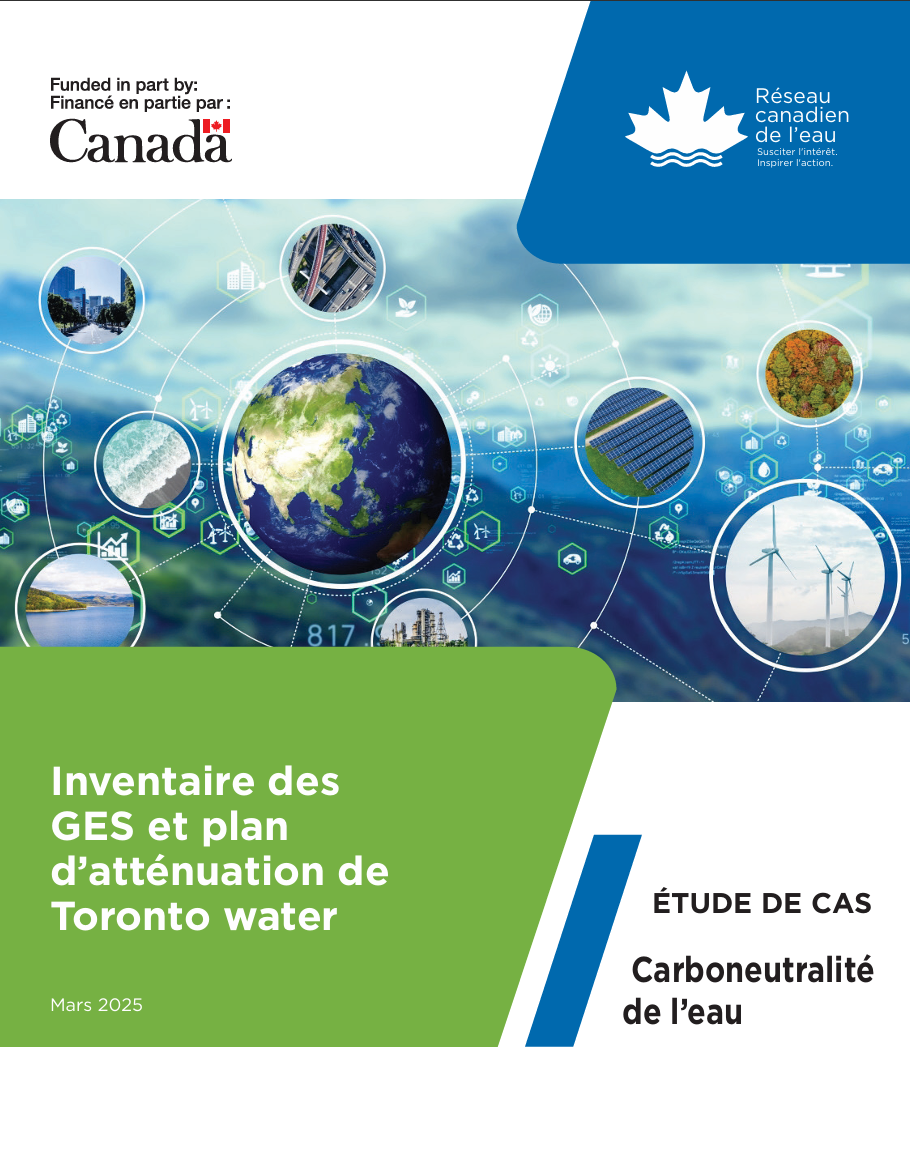 Inventaire des GES et plan d’atténuation de Toronto water